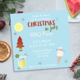 Invitación Invitan a navidades en julio a la plaza de Fiestas