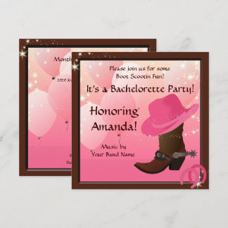 Invitación Invitan a Personalizado del partido Bachelorette