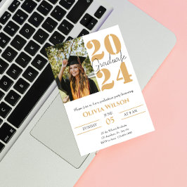 Invitación Invitan a Personalizado del Partido de Graduación
