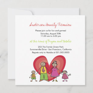 Invitación Invitan a Personalizado feliz Fiesta de reunión f