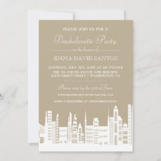 Invitación Invitan a una fiesta de bachillerato en la ciudad