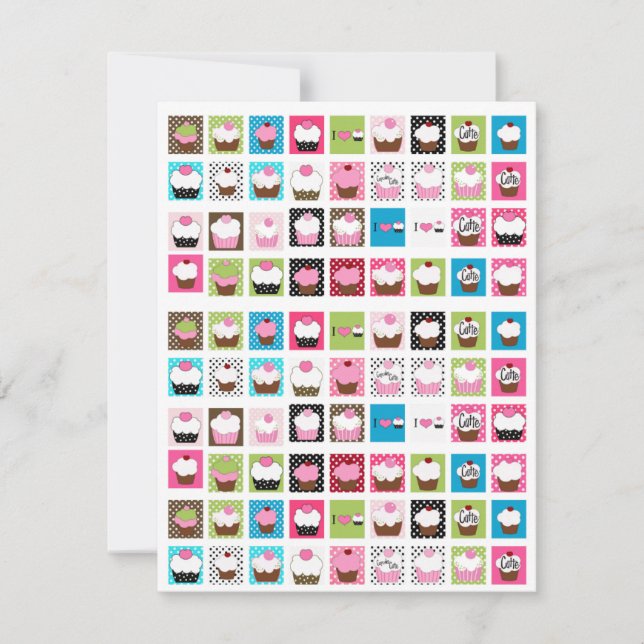 Invitación Invitando pasteles... ; ) SRF (Anverso)