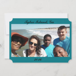 Invitación Invitar a las vacaciones del año próximo