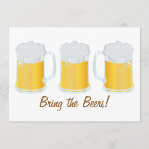 Invitación Invitar al Fiesta Beers Beerfest
