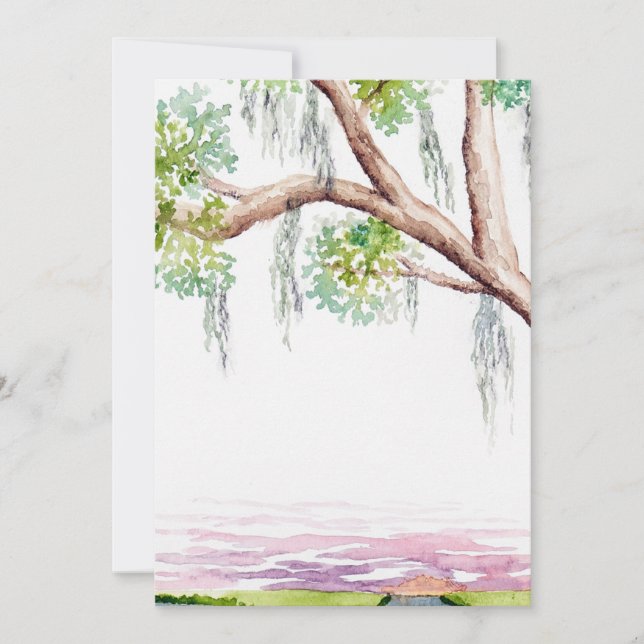 Invitación Invitar o guardar el país de baja fecha (Anverso)