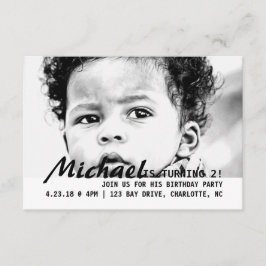 Invitación Invitar - Turning 2!