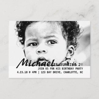 Invitación Invitar - Turning 2!