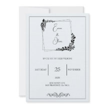 Invitati, Boda de Personalizable "Noviembre Elegan