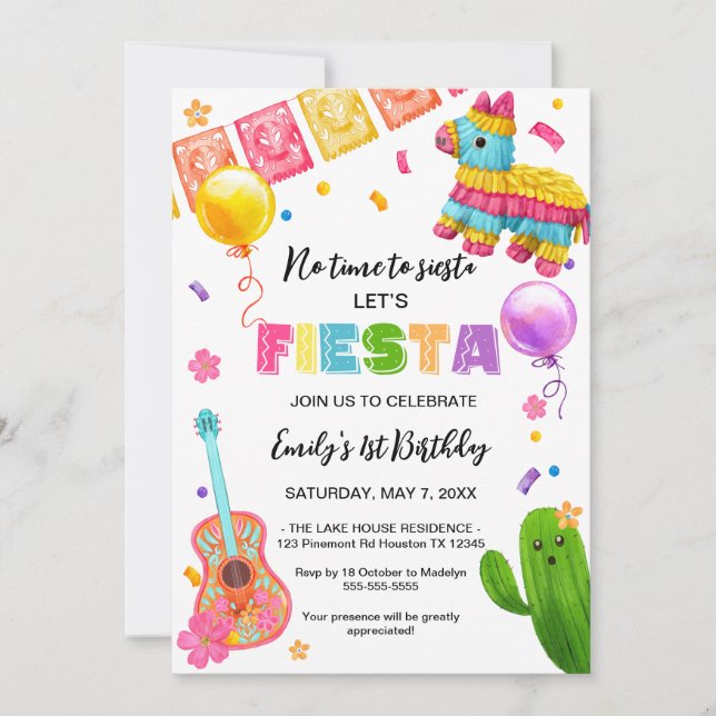 Invitación Invitation (Anverso)