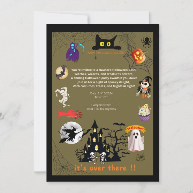 Invitación Invitation (Anverso)