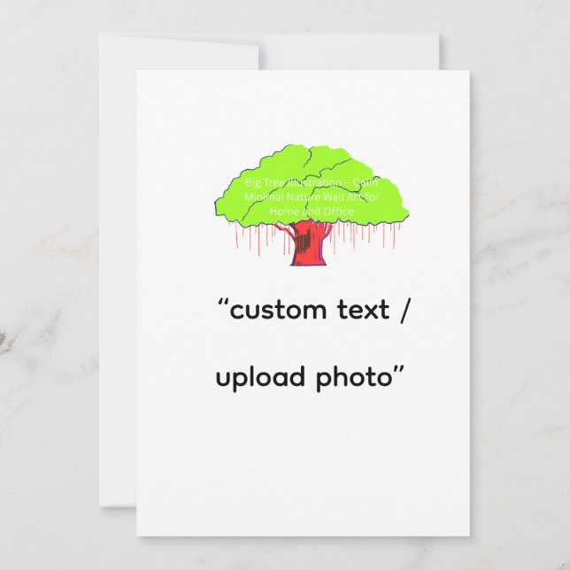 Invitación Invitation (Reverso)