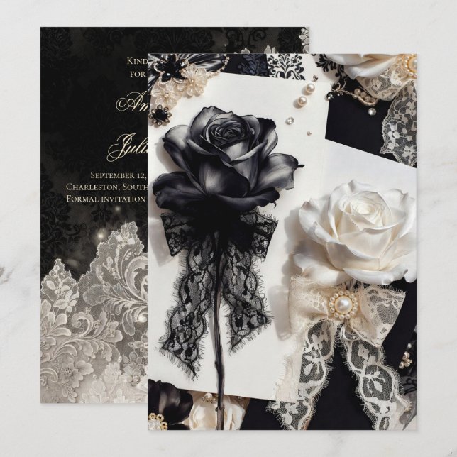 Invitación Invitation (Anverso / Reverso)