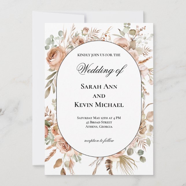 Invitación Invitation (Anverso)