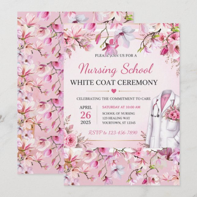 Invitación Invitation (Anverso / Reverso)