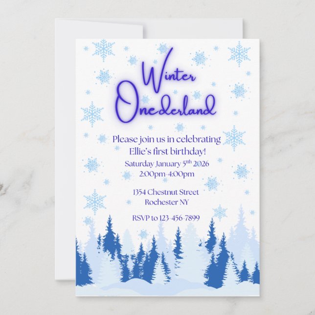 Invitación Invitation (Anverso)