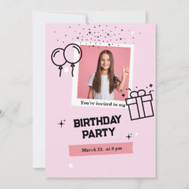 Invitación Invitation card 