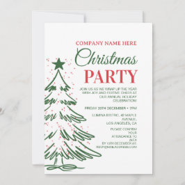 Invitación  Invitation Festive Cheer Gif te Christmas Card