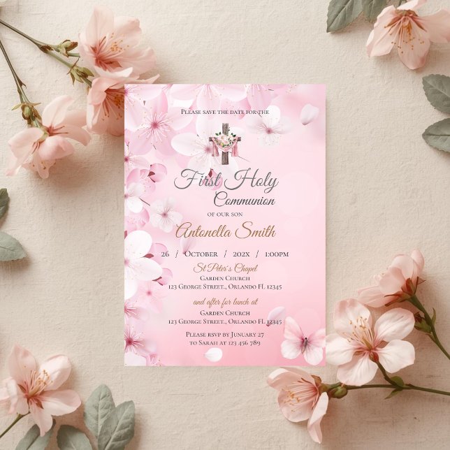 Invitación Invitation First Boy Communion (Subido por el creador)