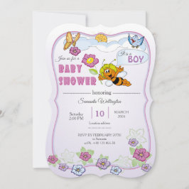 Invitación invitation for baby shower
