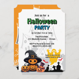 Invitación Invitation : HALLOWEEN House #3
