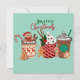 Invitación Invitation Merry Christmas 