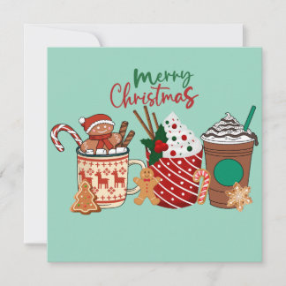 Invitación Invitation Merry Christmas 