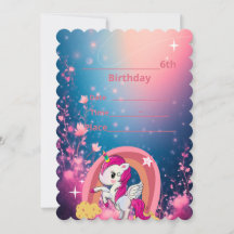 Invitation princess party