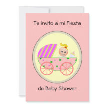 Invito de Te a la fiesta de bienvenida al bebé del