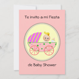 Invitación Invito de Te a la fiesta de bienvenida al bebé del