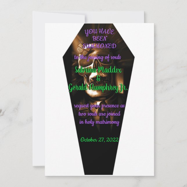 Invitación Invocado (Anverso)