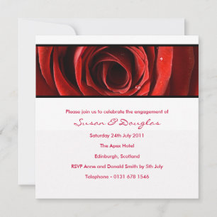 Invitación Invocatoria de compromiso de amor para siempre bla