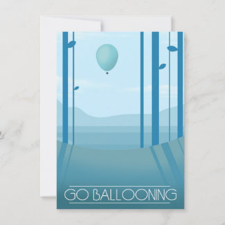 Invitación Ir a globo
