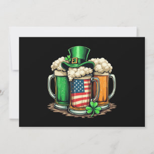 Invitación Irlanda de la Cerveza Irlanda St Patricks Day Bebe
