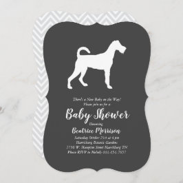 Invitación Irlandés Terrier Dog Baby Shower Género neutro