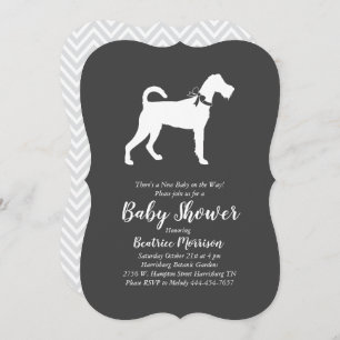 Invitación Irlandés Terrier Dog Baby Shower Sexo neutro