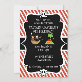 Invitación Isla Pirata