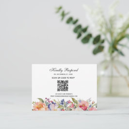 Invitación islámica floral rosada moderna