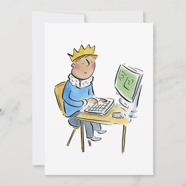 Invitación IT King (Anverso)