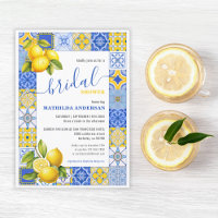 Italiano Azul Teja Limón Amalfi Nupcial
