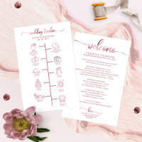 Itinerario de Boda Cóctel - Icon Bienvenida de Bod