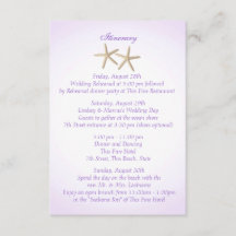 Itinerario de Boda de Hortensia Púrpura en la Cost