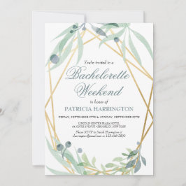 Invitación Itinerario de fin de semana de despedida de solter