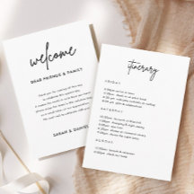 Itinerario de la Línea de tiempo de bienvenida del