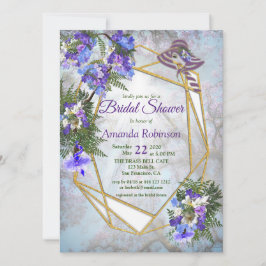 Invitación Jacaranda Blossoms Bridal Shower