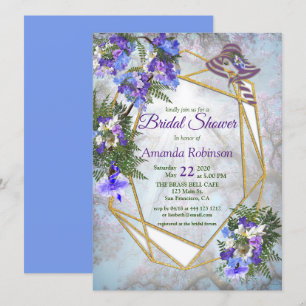 Invitación Jacaranda Blossoms Bridal Shower