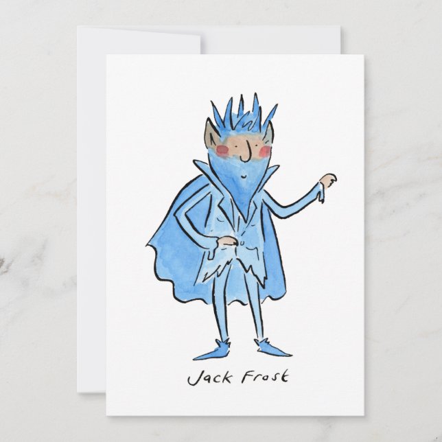 Invitación Jack Frost (Anverso)