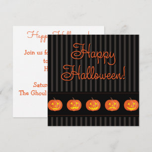 Invitación ¡Jack O'Lanterns!