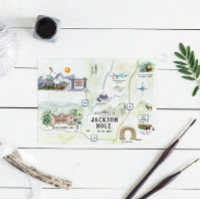 Jackson Hole | Mapa de bodas de destino