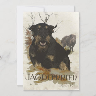 Invitación Jagdterrier