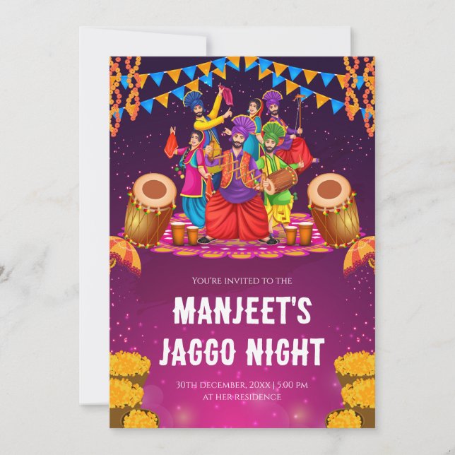 Invitación Jago tarjetas Jaggo, invita Jaggo (Anverso)